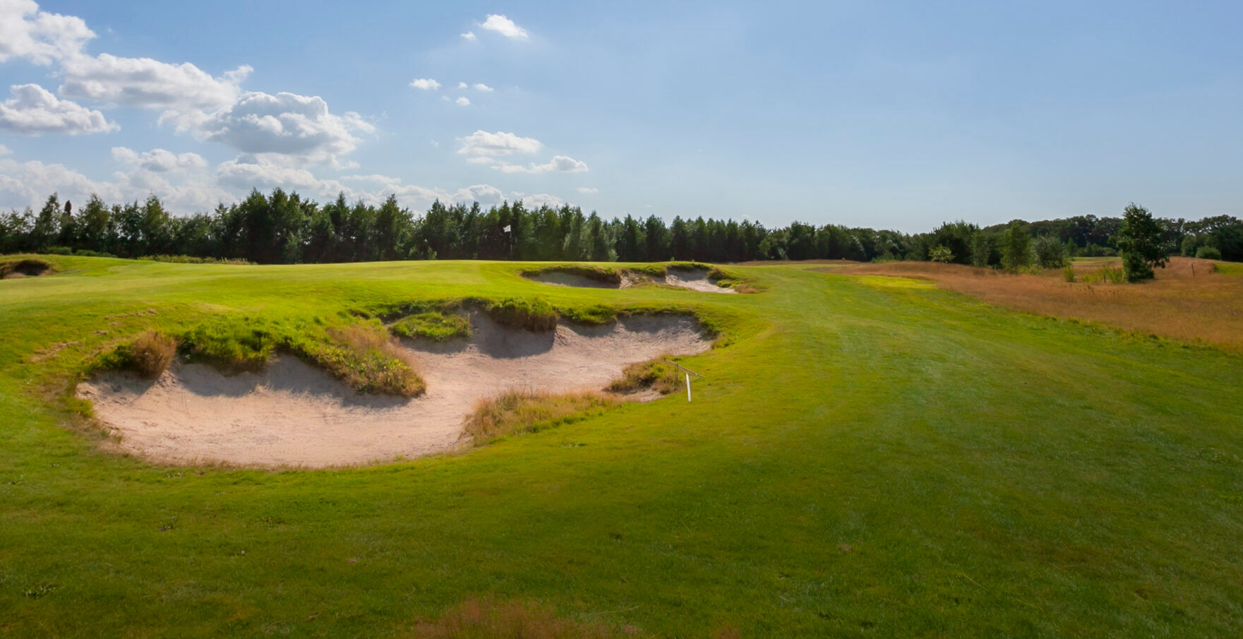 Bunker golfbaan turfvaert